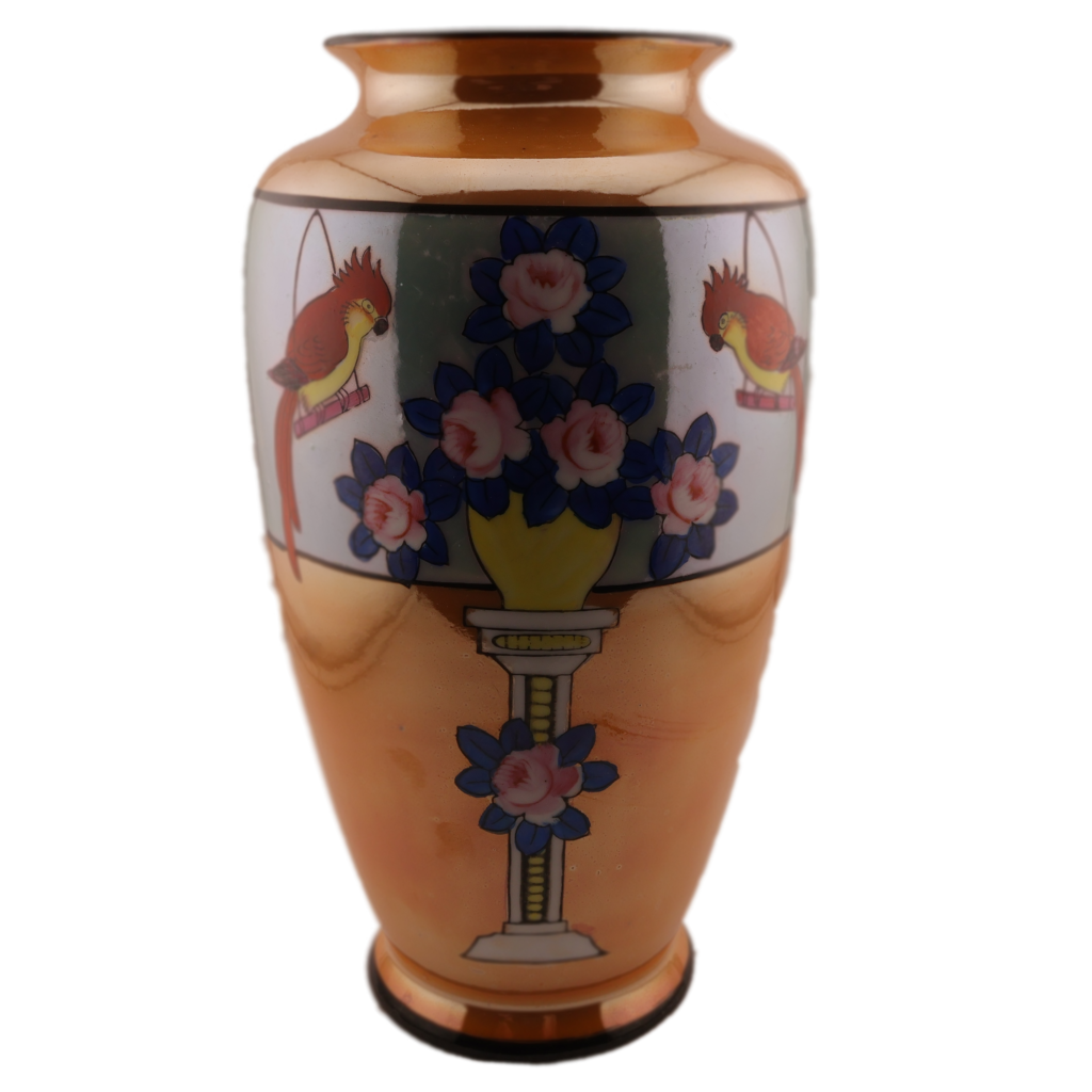 Vintage Japanese Lusterware Vase